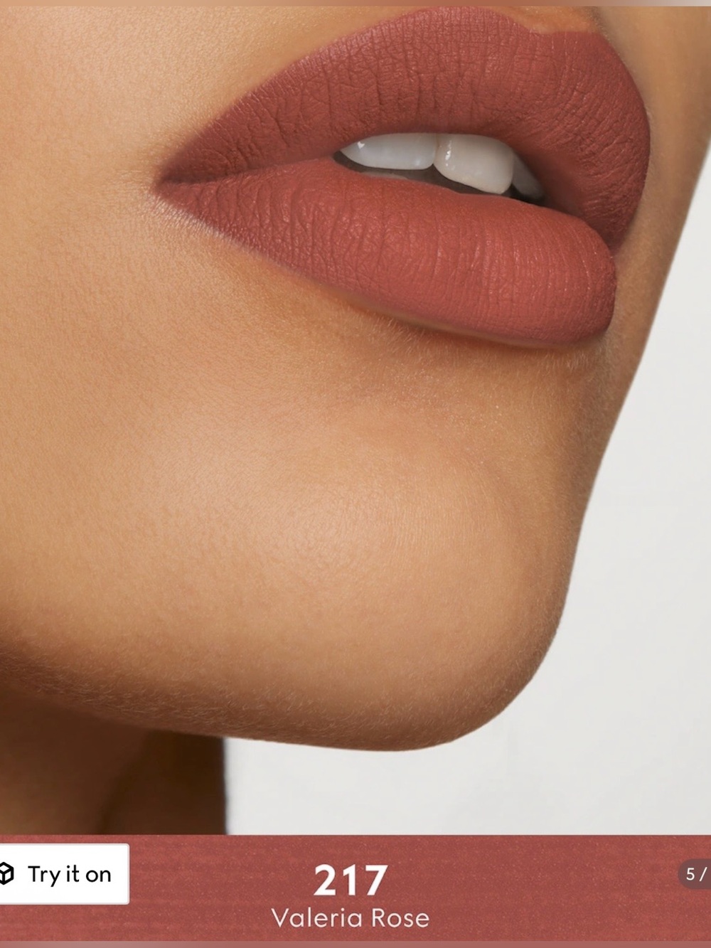 Gucci 217 Valeria Rose, Rouge à Lèvres Liquide Mat Lipstick - Picture 5 of 14